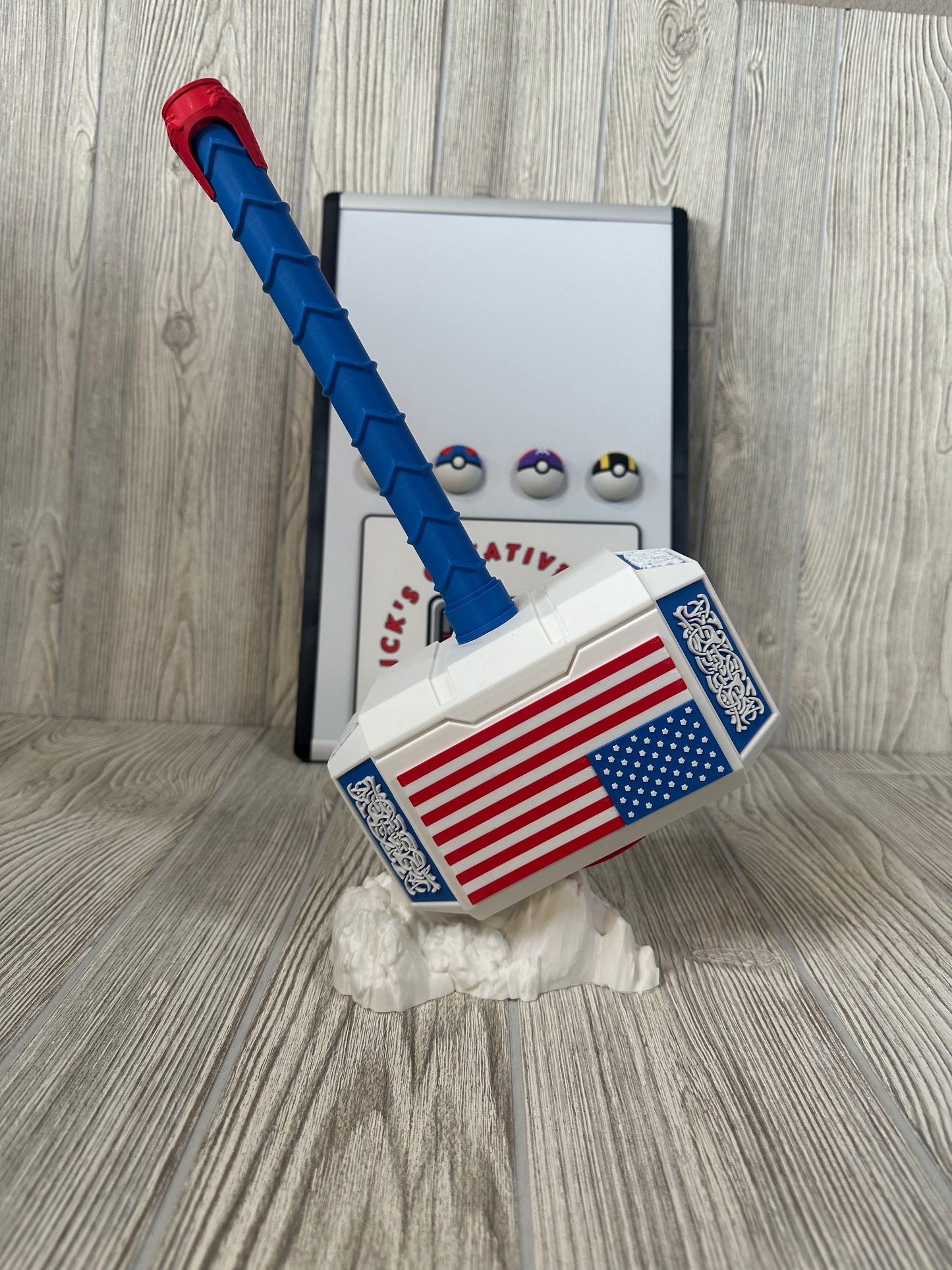 US Flag Hammer