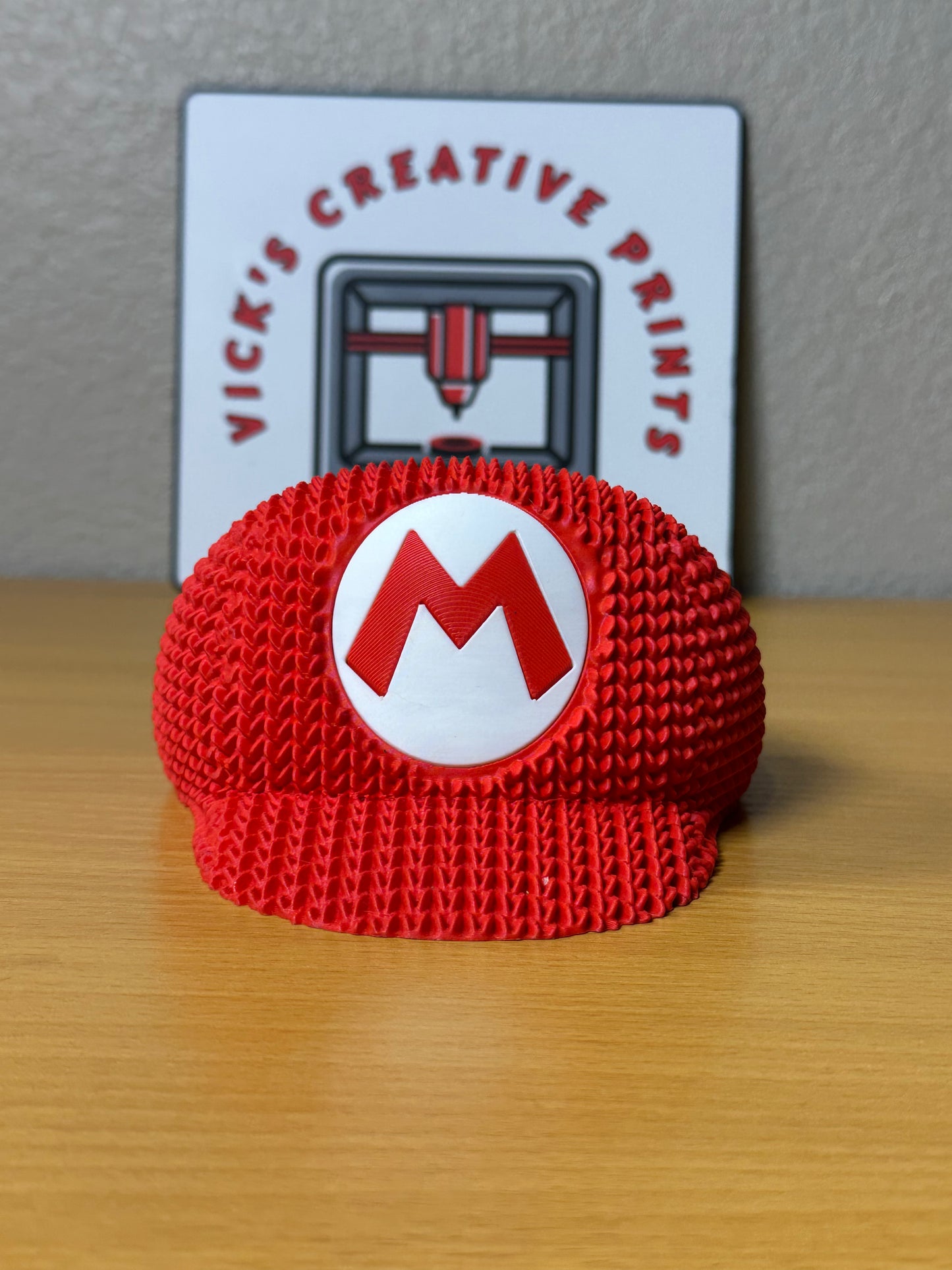 Knitted "M" Hat