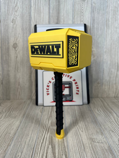 Yellow Tool Hammer