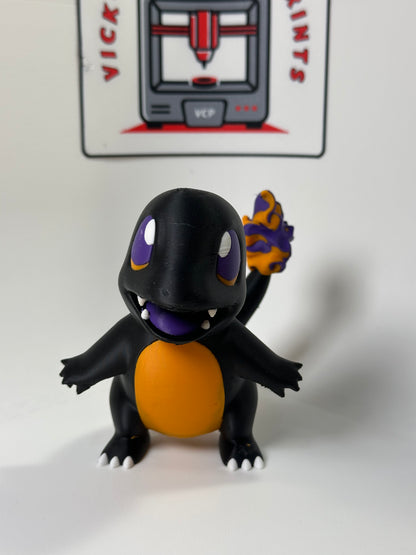 Halloween Color Fire Lizard