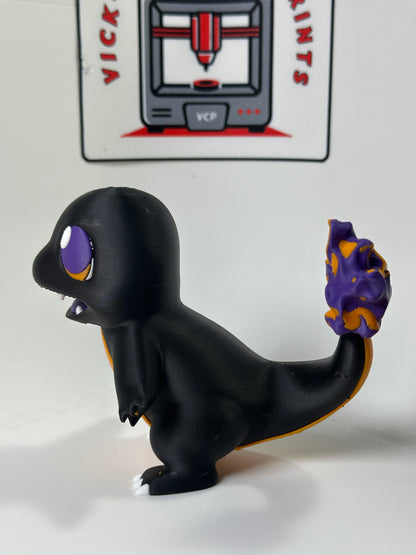 Halloween Color Fire Lizard