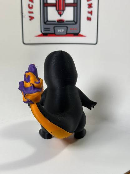 Halloween Color Fire Lizard