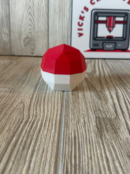 Low Poly Shocking Sphere